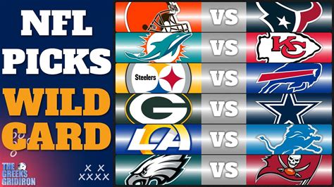 nfl wild card game predictions.